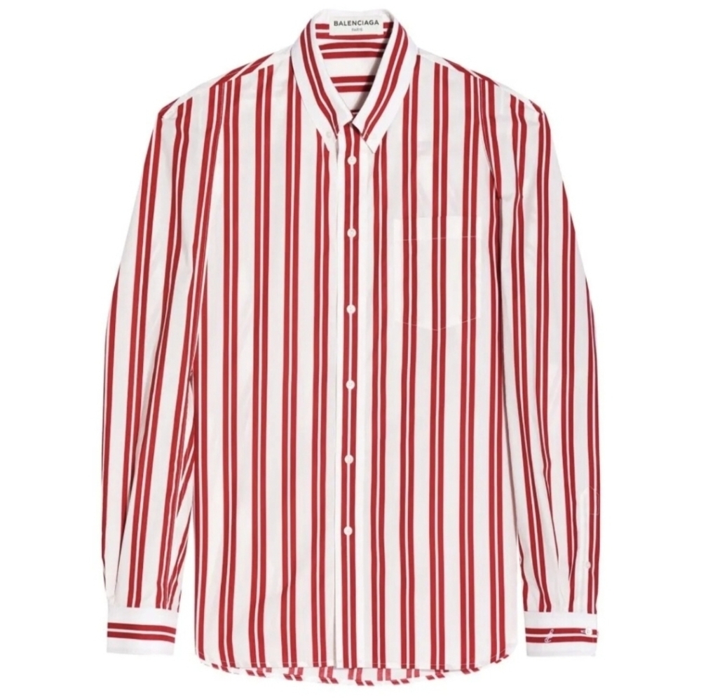 Balenciaga open sleeve shirt, 40